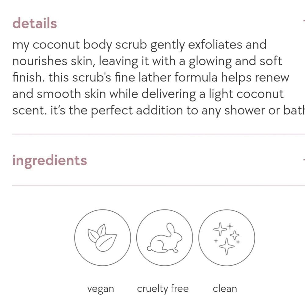 Kylie Skin Coconut Body Scrub - Picture 10 of 10